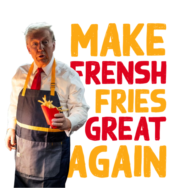 Make Fresh Fries Great Again Softstyle Adult Sport Polo