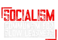 Anti Communist Capitalist Libertarian Anti Socialism Full-Length Apron With Pockets