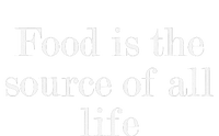 Food Is The Source Of All Life Poster