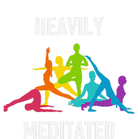 Heavily Meditated Funny Yoga Spiritual T-Shirt