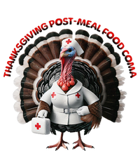 Postmeal Coma Turkey Dressed As A Nurse With A Medical Kit Pajama Set