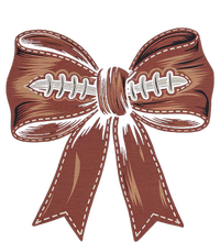 Coquette Bow Pumpkin American Football Autumn Thanksgiving T-Shirt