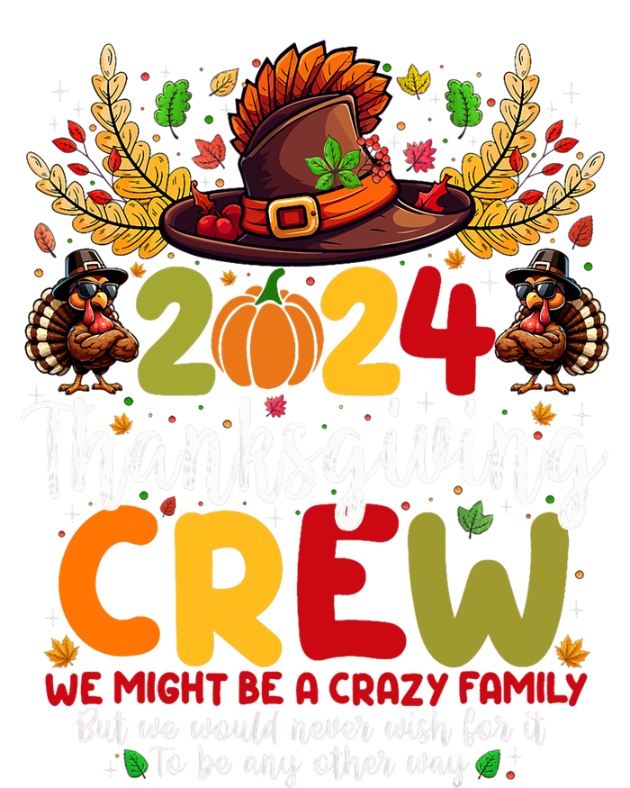 Family Thanksgiving 2024 Thanksgiving Crew Turkey Matching Performance Long Sleeve Polo