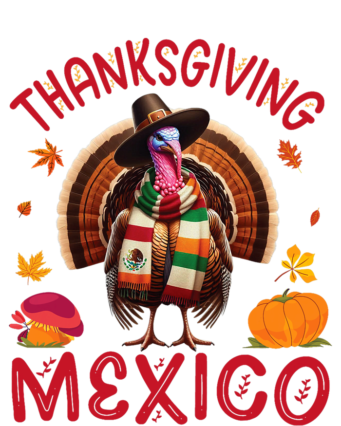 Festive Turkey With Mexican Twist Happy Thanksgiving Mexico Tie Dye Hoodie