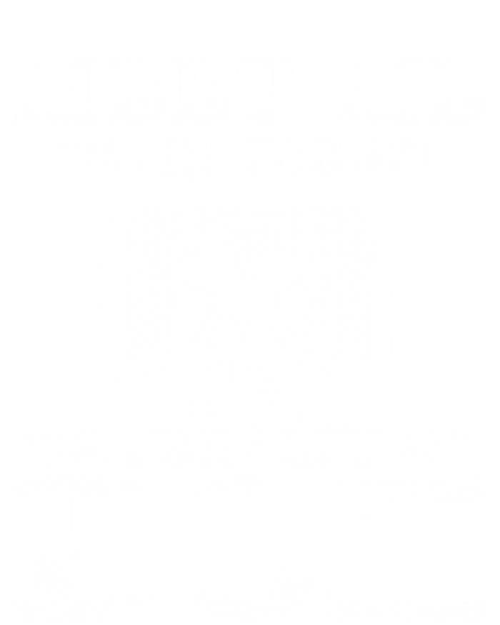 Meet Me In The Penalty Box Funny Ice Hockey Goalie Gift T-Shirt