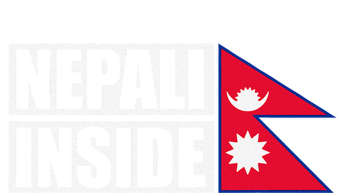 Nepal Nepali Flag V-Neck T-Shirt