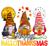 Hallothanksmas Gnomes Halloween Thanksgiving Merry Christmas Sustainable Bucket Hat