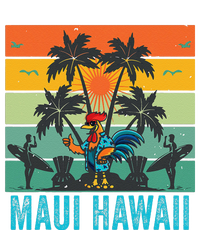 Maui Hawaii Beach Coconut Rooster Kids Hoodie