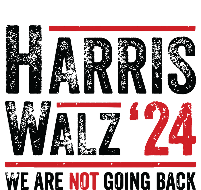 Harris Walz 2024 We Are Not Going Back T-Shirt