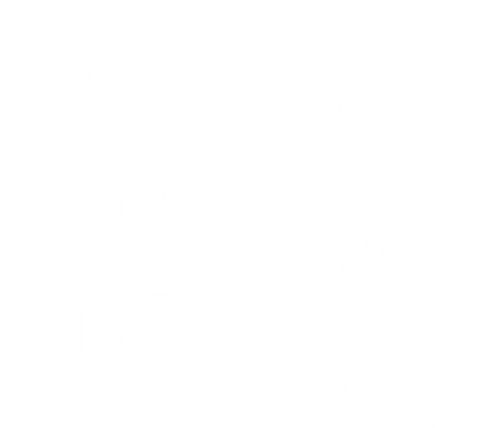 Matching Christian Funny Gift Distressed IM On Team Jesus Funny Gift Tank Top