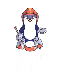 Penguin Hockey Goalkeeper Funny Zero Pucks Given Funny Gift Hoodie