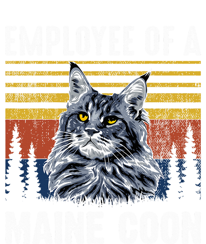 Cat Employee Of A Mine Coon T-Shirt