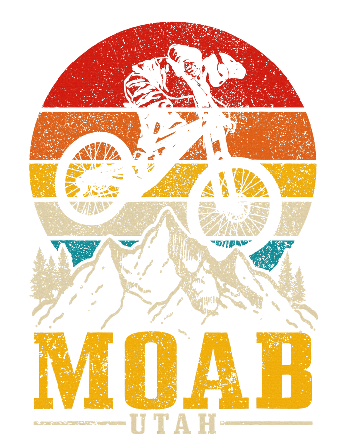 Moab Utah Vintage Mountain Bike Mtb Downhill Usa T-Shirt