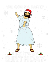 Christmas Jesus Dancing We Gonna Party Like ItS My Birthday Cooling Performance Long Sleeve Crew