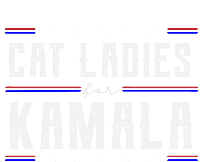 Cat Ladies For Kamala 2024 Zip Tote Bag