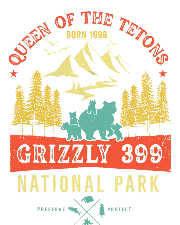 Queen Of The Tetons Grizzly 399 National Park Preserve Legacy Cool Fit Booney Bucket Hat