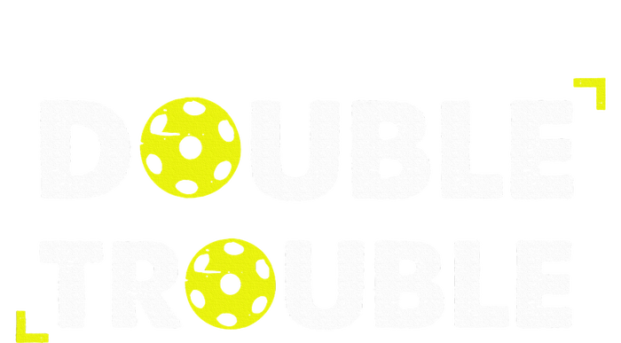 Double Pickleball Trouble T-Shirt