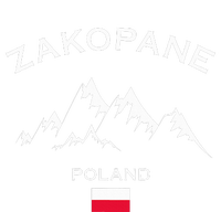 Zakopane Poland Ski Resort Tatra Mountains Skiing V-Neck T-Shirt