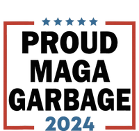 Proud Maga Garbage Proud To Be Garbage Trump Supporters Women's Crop Top Tee