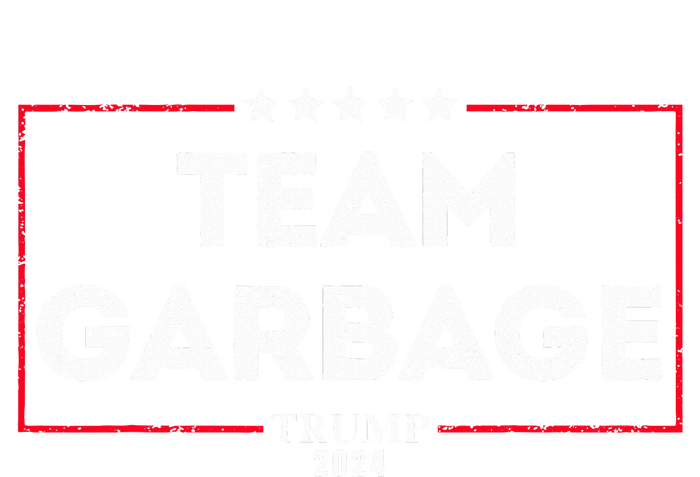 Team Garbage For Trump 2024 Snapback Five-Panel Rope Hat