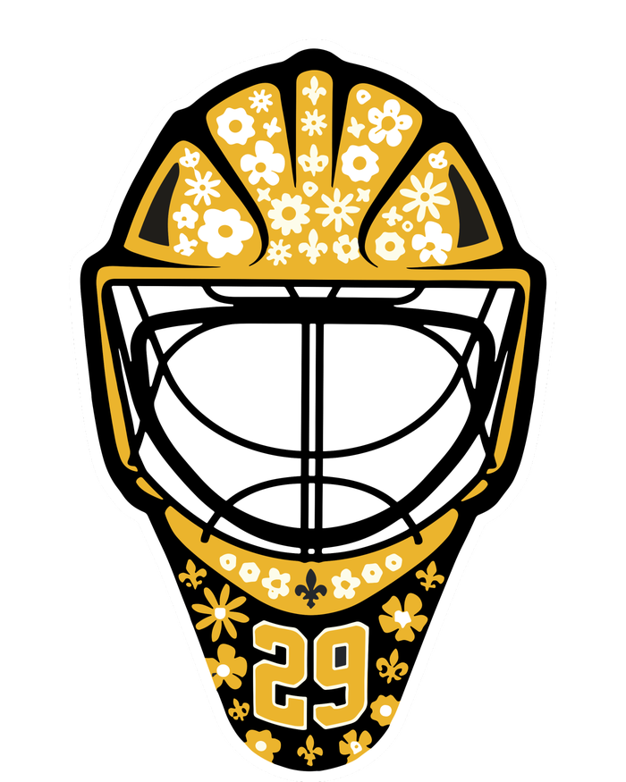 Penguins Marcandré Fleury Number 29 Flower Mask T-Shirt