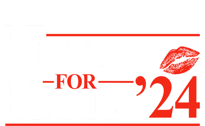 Hotties For Harris 2024 7-Panel Snapback Hat