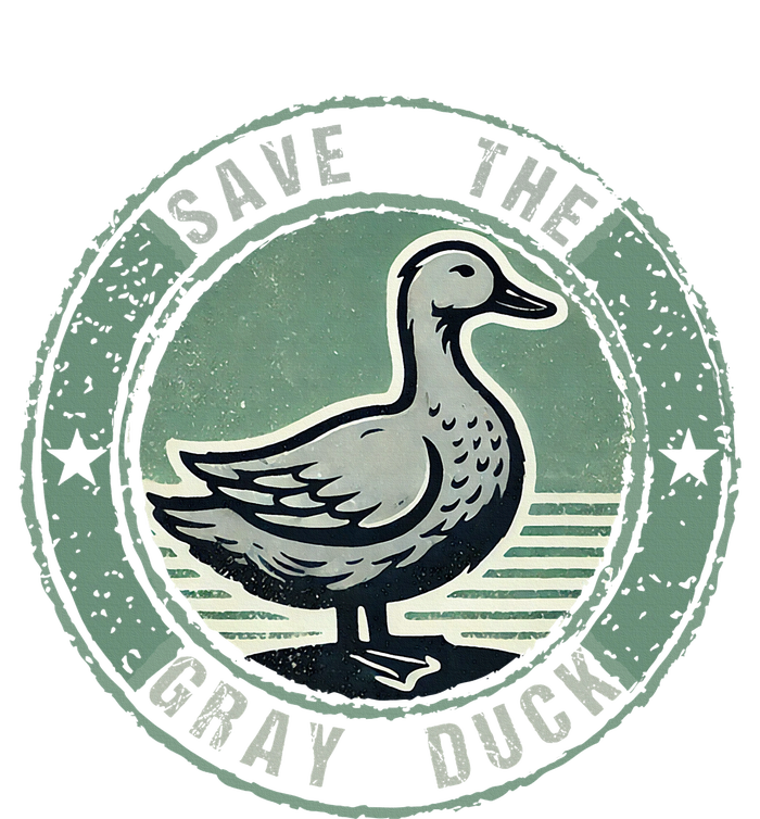 Save The Gray Duck Tall Hoodie