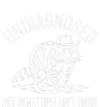 Undiagnosed But Something AinT Right Cowboy Funny Raccoon Doggie Tank