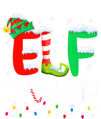 Elf Family Christmas Matching Pajamas Xmas Elf Squad Insulated Varsity Jacket