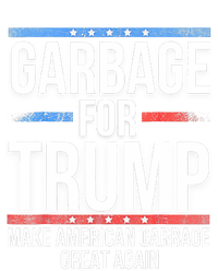 Garbage For Trump Make American Garbage Great Again Pom Pom 12in Knit Beanie