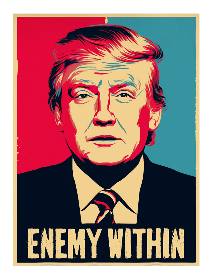 I Am The Enemy Within Pun Harris And Trump T-Shirt