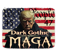 Dark Gothic Maga Trump 2024 For President Vote Trump 45 47 Tall T-Shirt