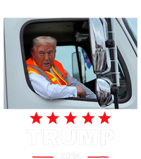 Donald Trump Rides In Garbage Truck Hooded Wearable Blanket