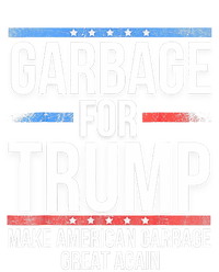 Garbage For Trump Make American Garbage Great Again Women's Racerback Cropped Tank