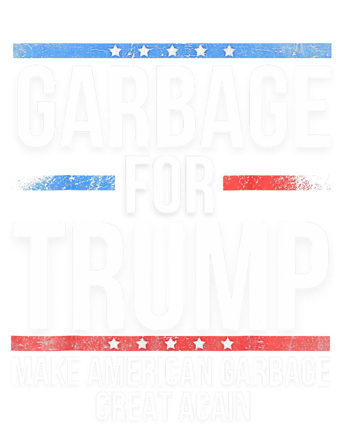 Garbage For Trump Make American Garbage Great Again Women's Racerback Cropped Tank