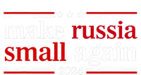 Make Russia Small Again Funny Make Russia Small Again Womens Funnel Neck Pullover Hood