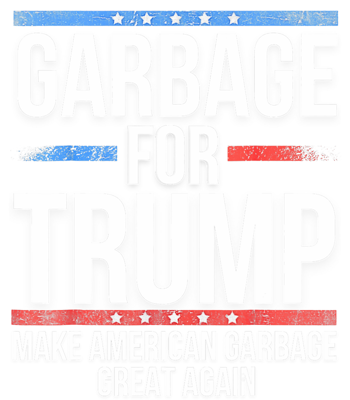 Garbage For Trump Make American Garbage Great Again Insulated Varsity Jacket