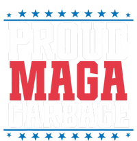 Proud Maga Garbage Trump Supporter Women's Crop Top Tee