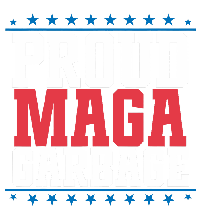 Proud Maga Garbage Trump Supporter Women's Crop Top Tee