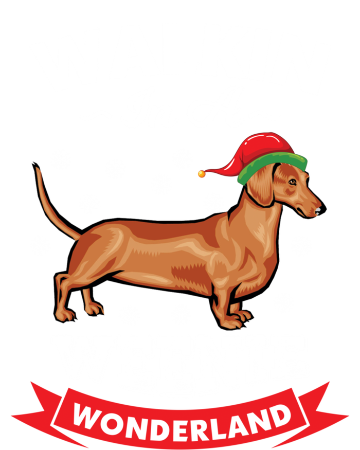 Walking In A Weenie Wonderland Cool Graphic Design Gift T-Shirt