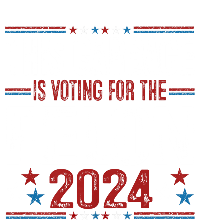 This Garbage Is Voting For The Felon Funny Trump 2024 Coaster