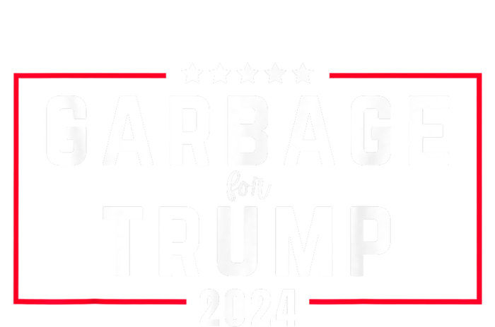 Garbage For Trump 2024 Flexfit Unipanel Trucker Cap