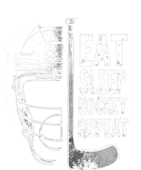 Eat Sleep Hockey Repeat Hockey Enthusiast Gift Sustainable Beanie