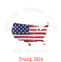 Garbage Donald Trump Maga Republican Veteran Christian Patriot T-Shirt