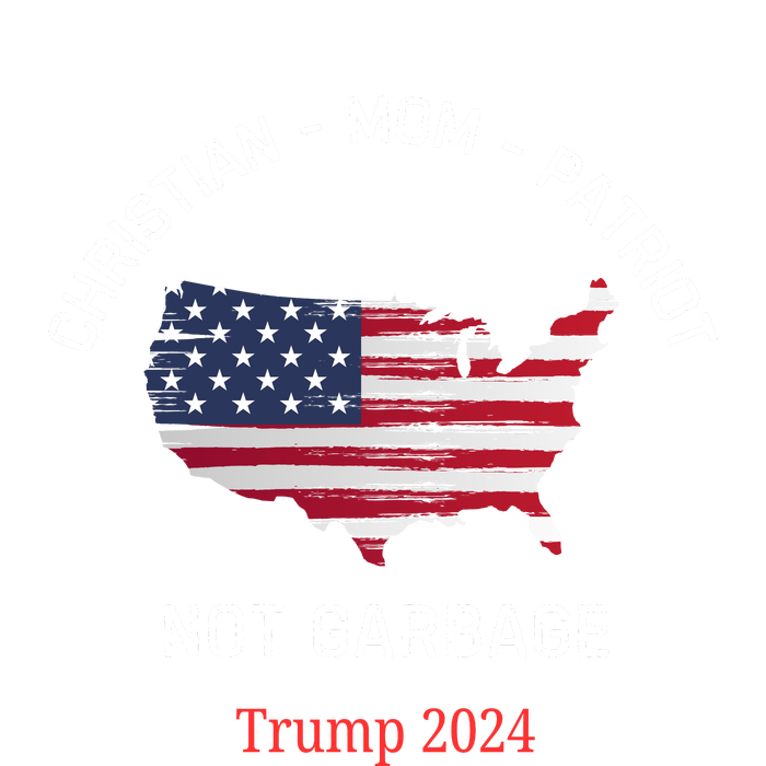 Garbage Donald Trump Maga Republican Mom Christian Patriot Tie-Dye T-Shirt