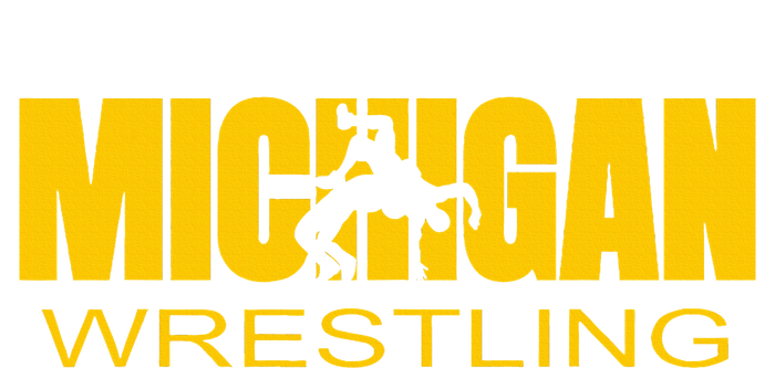 Michigan Wrestling Freestyle Wrestler Mi The Wolverine State T-Shirt