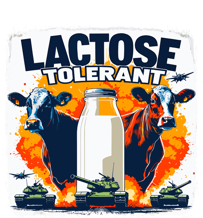 Lactose Tolerant Bold Statement Meme Funny 09r98m Women's Strappy Tank