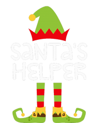 SantaS Helper Matching Christmas Elf Flat Bill Trucker Hat