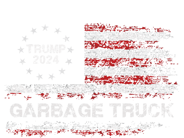 Garbage Truck Trump Supporter Garbage Trump 2024 Gift T-Shirt