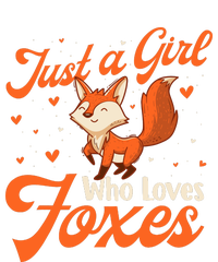 Just A Girl Who Loves Foxes Fox Lover Zookeeper Poster